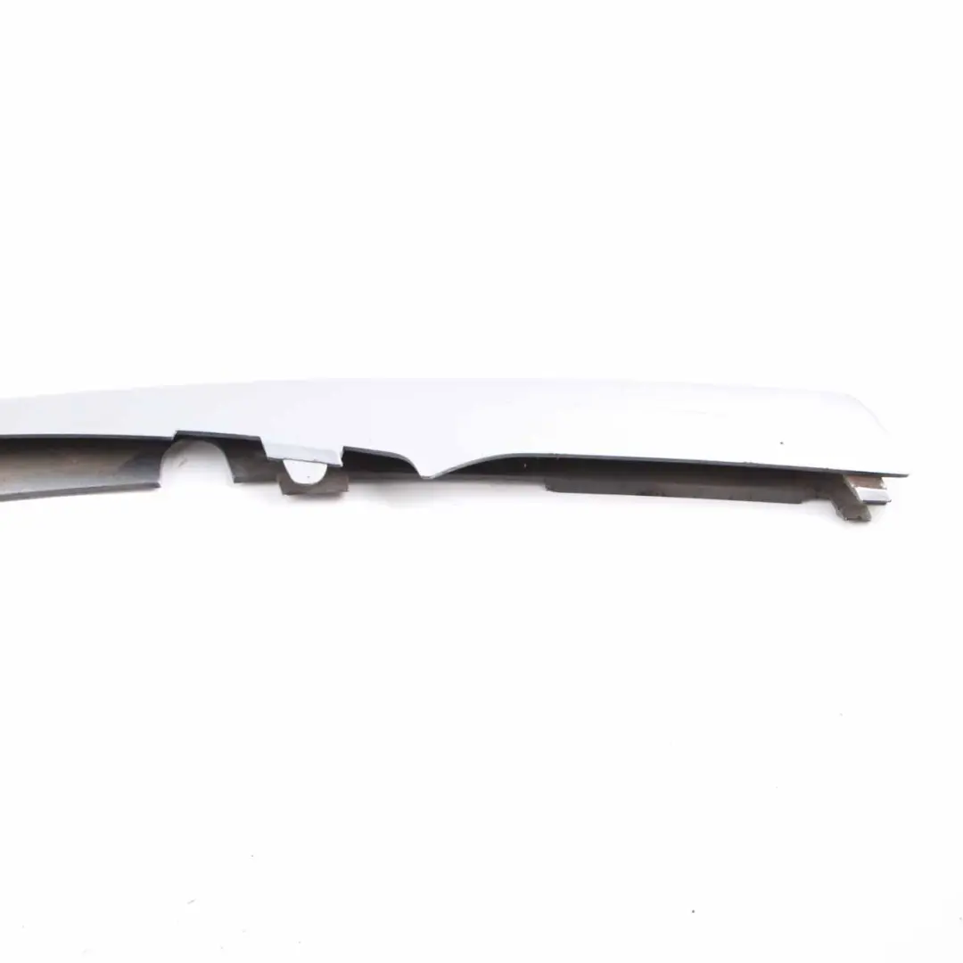 BMW E46 Front Bumper Spoiler Splitter Lower Trim Titan Silver - 354 8212398