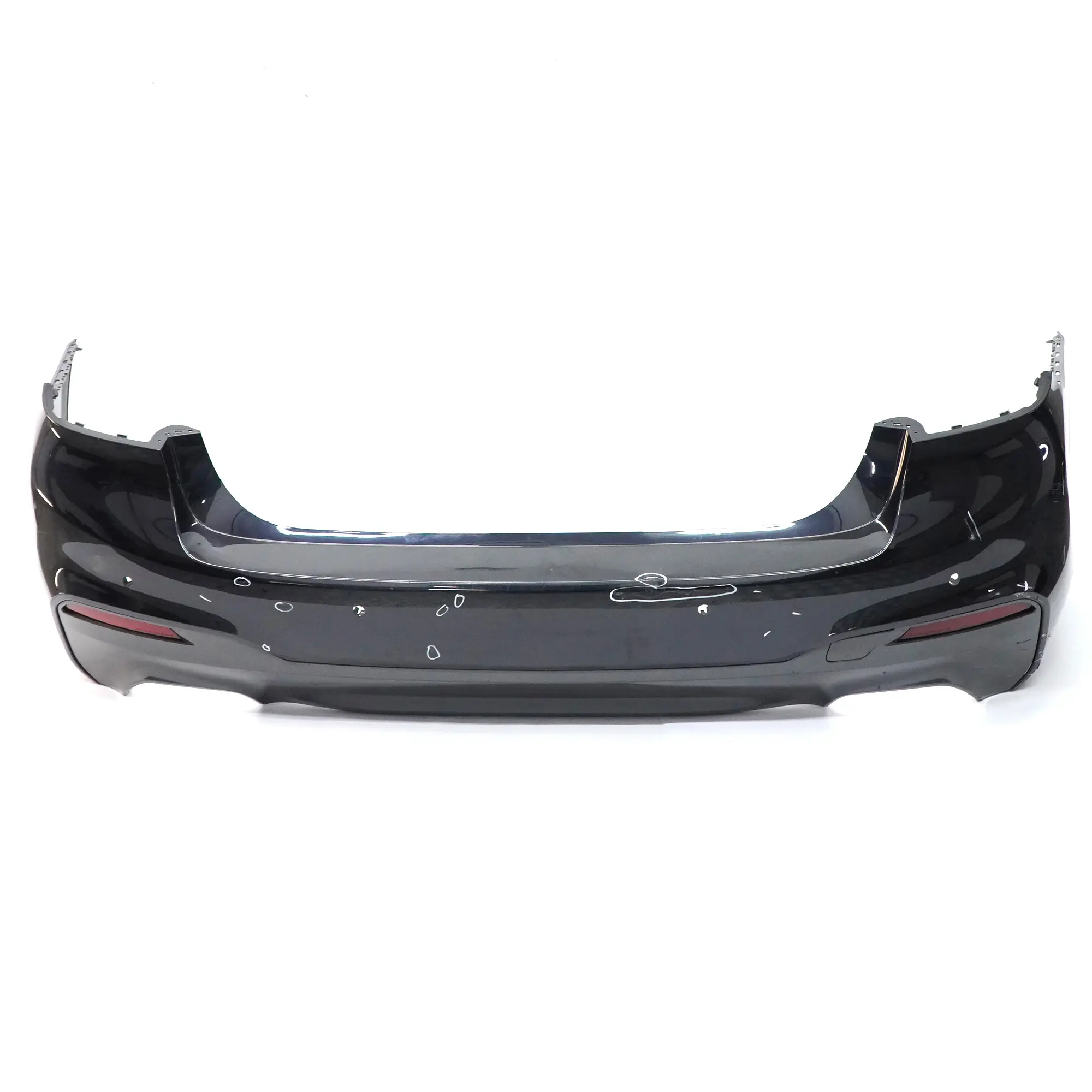 BMW G30 Rear Bumper Panel M Sport PDC Covering Carbon Black Metallic - 416