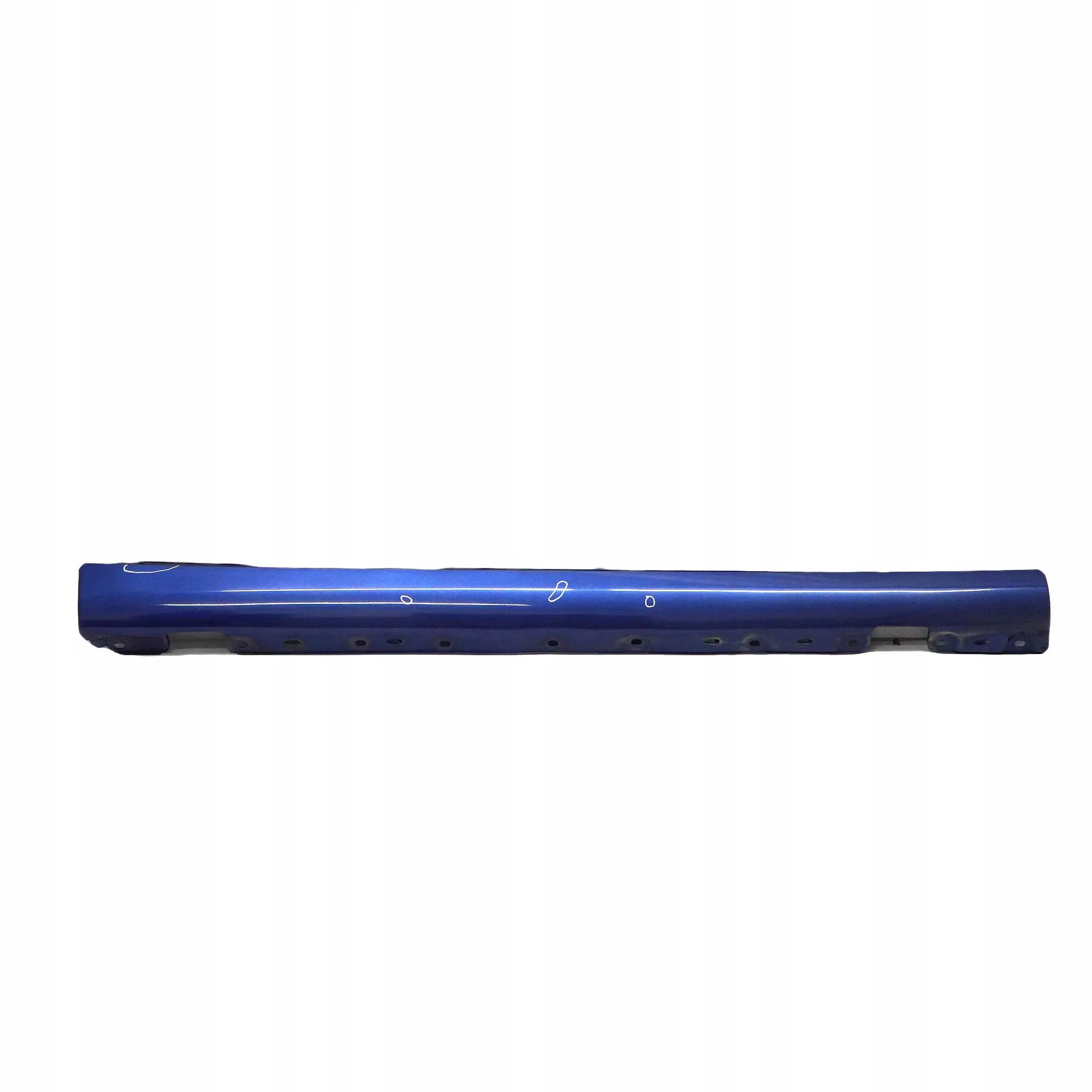 Mercedes-Benz W203 Door Sill Side Cover Skirt Right O/S Jaspisblau Blue - 345