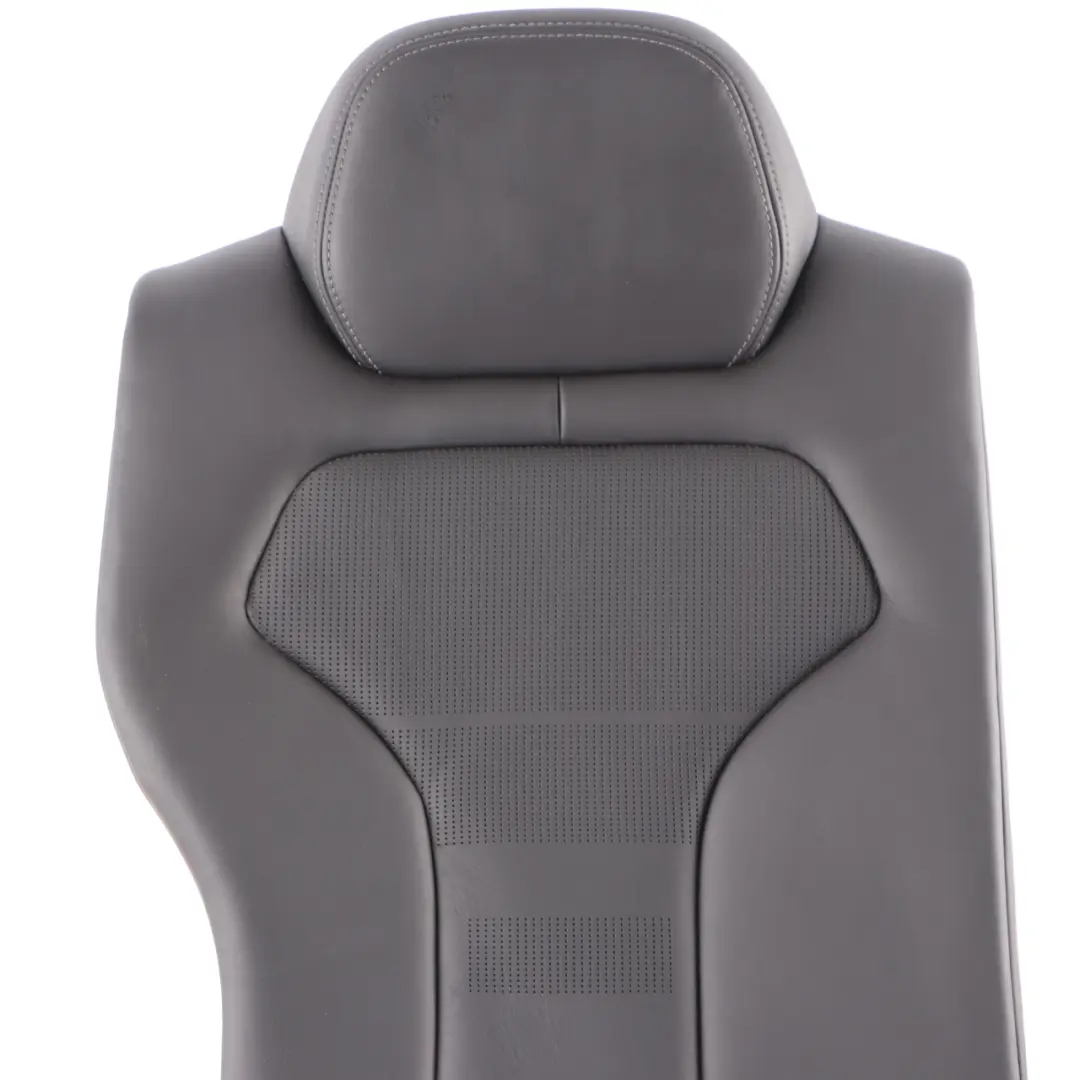 BMW F82 M4 Seat Backrest Black Leather Merino Rear Right O/S Back Seat Cover