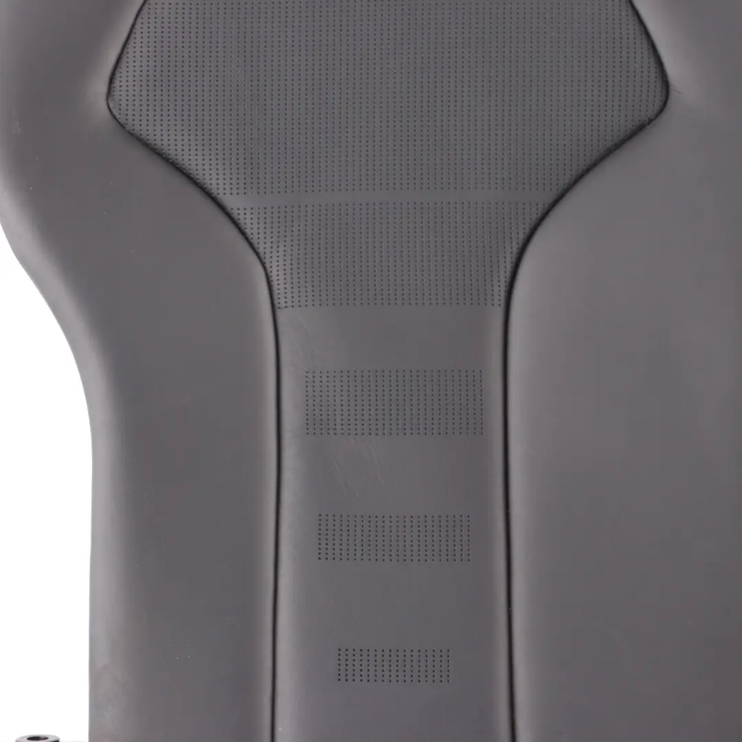 BMW F82 M4 Seat Backrest Black Leather Merino Rear Right O/S Back Seat Cover