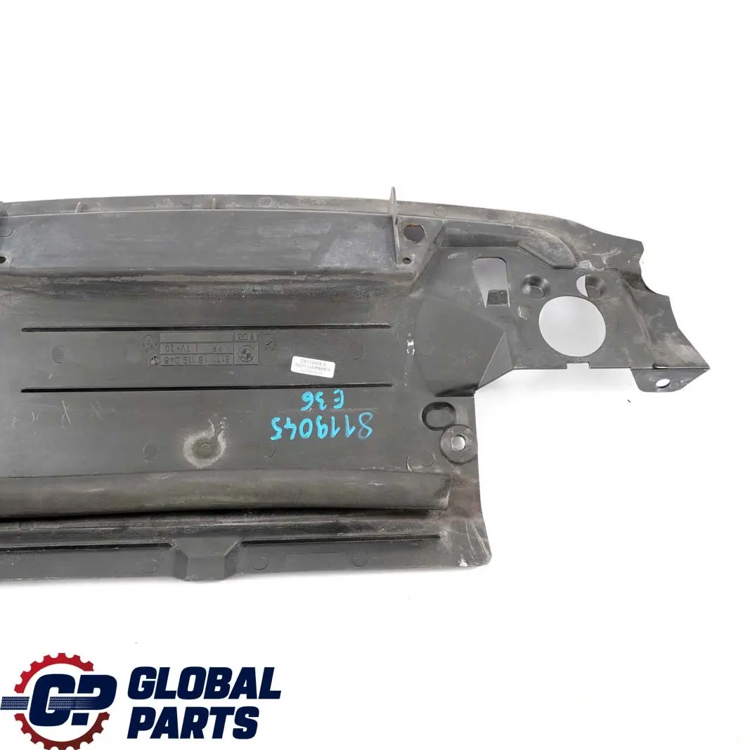 BMW E36 Radiator Fan Top Air Intake Suction Panel Cover 8119045