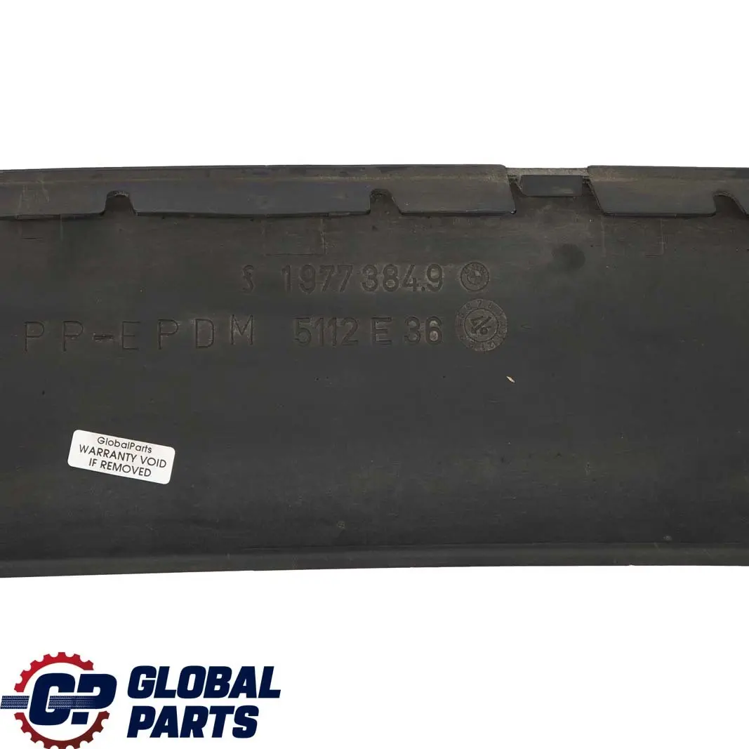 BMW 3 Series E36 Rear Bumper Cover Trim Panel Black 8119270 1977384