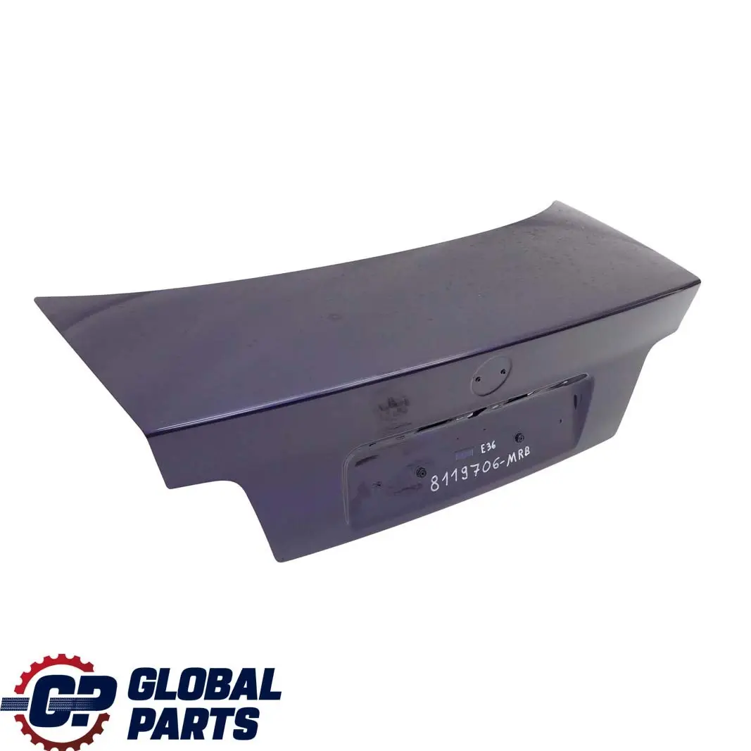 BMW 3 E36 Saloon Trunk Boot Lid Tailgate Montrealblau Montreal Blue - 297