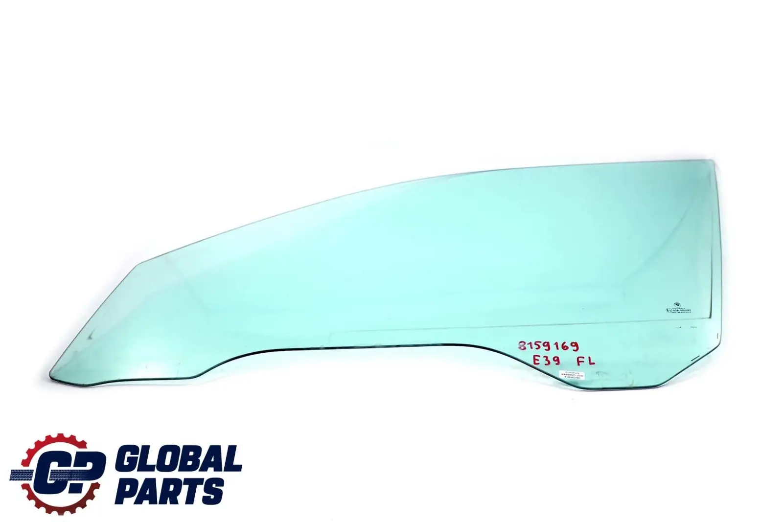 BMW E39 Vitre verte de la porte avant gauche AS2 8159169