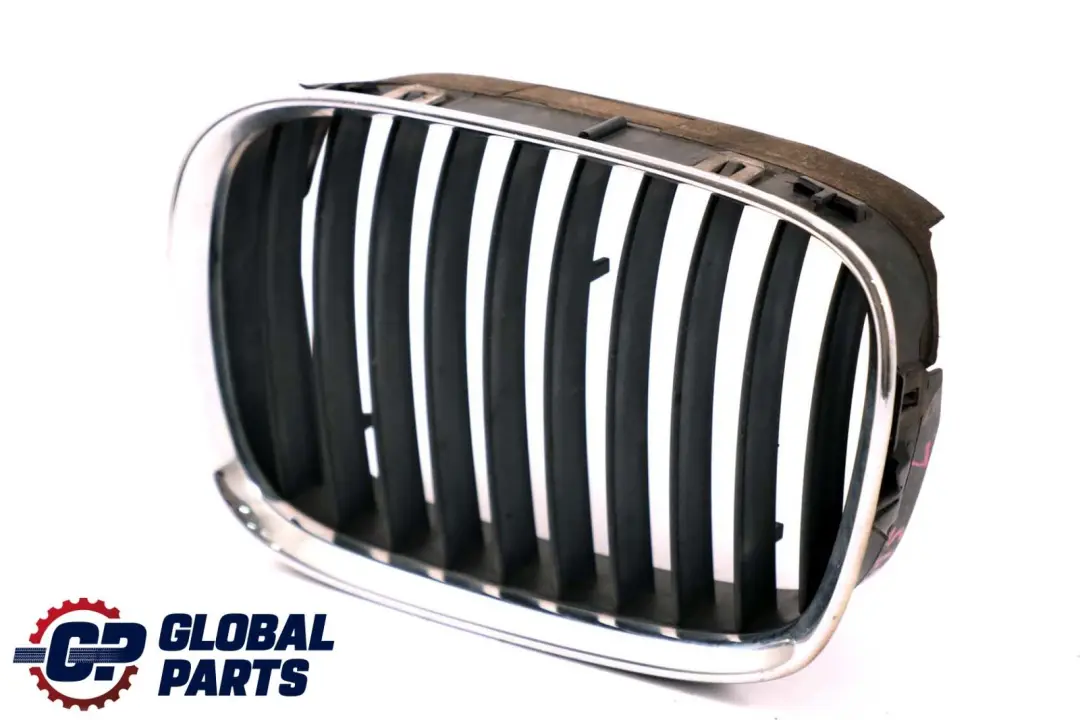 BMW 5 Series E39 Front Bumper Centre Grille Kidney Chrome Left N/S 8159315