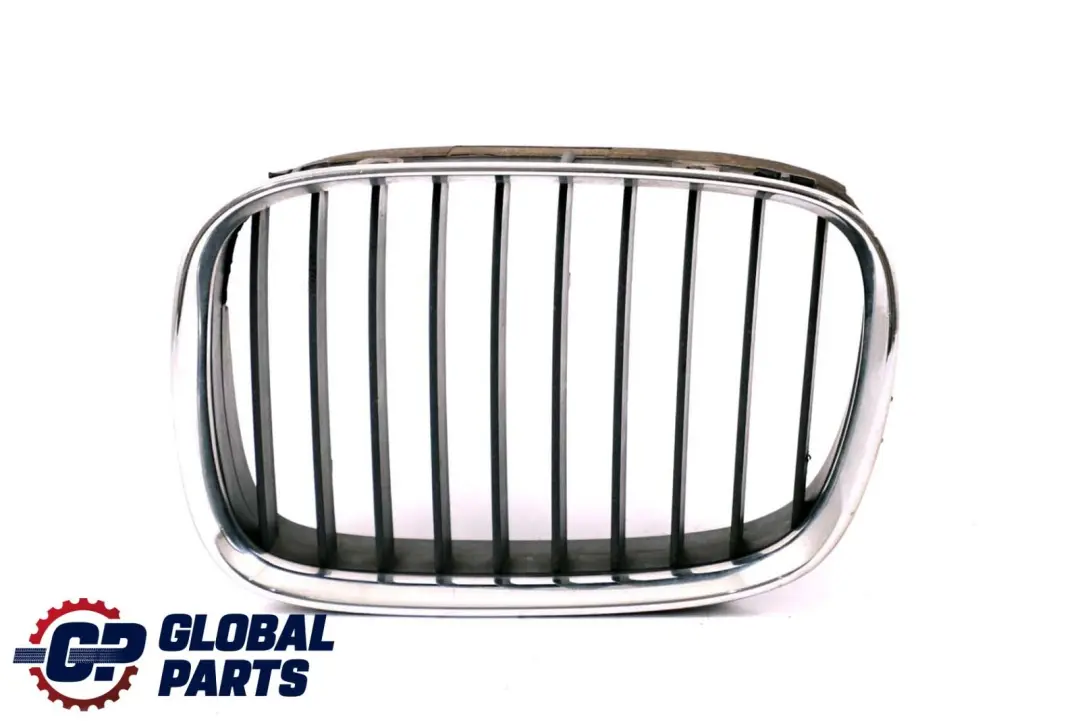 BMW 5 Series E39 Front Bumper Centre Grille Kidney Chrome Left N/S 8159315