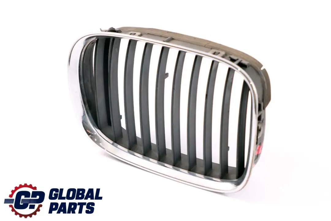 BMW E39 Pare-chocs avant Grille centrale Droite Noir Chromé 8159312