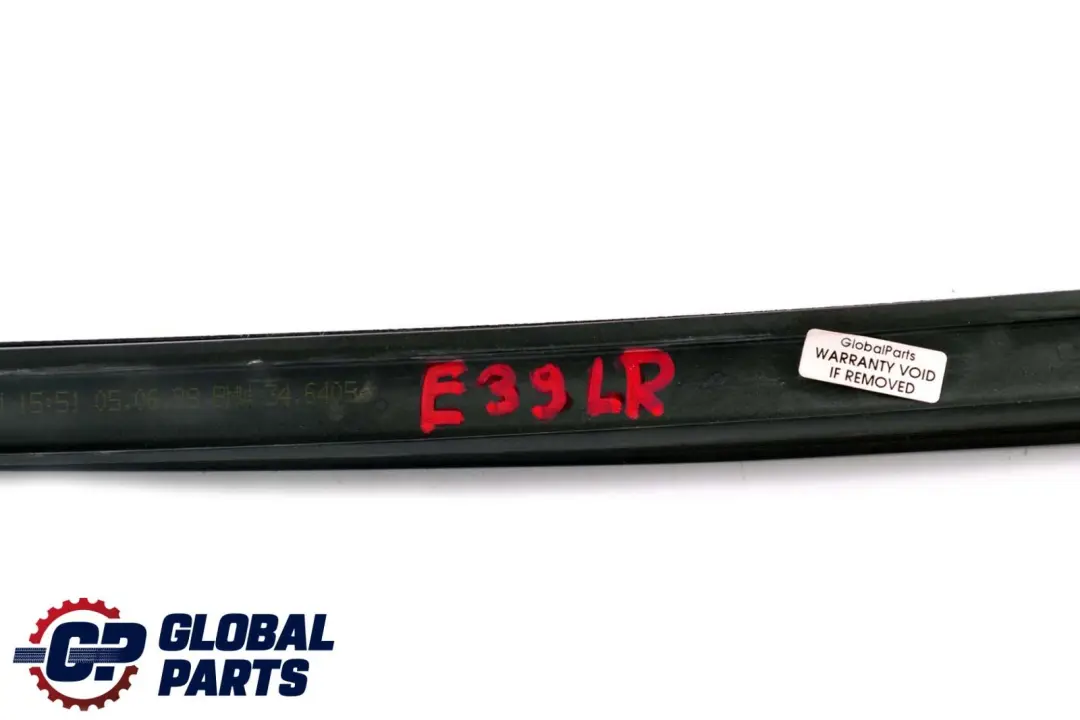 BMW E39 Berlina Puerta Trasera Izquierda Ventana Guia Junta 8159817