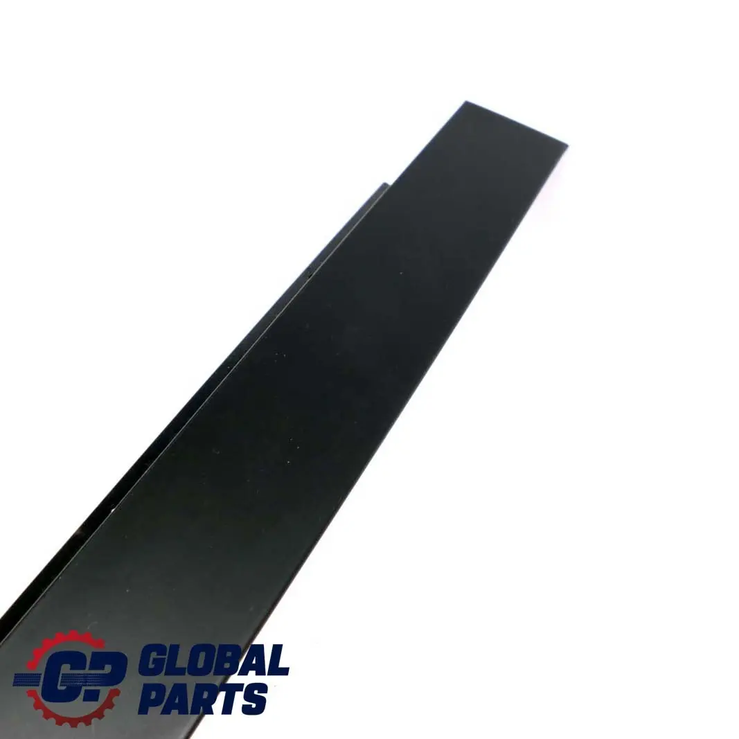 BMW E46 Couverture Fenetre Montant B Porte avant Gauche Noir 8160969