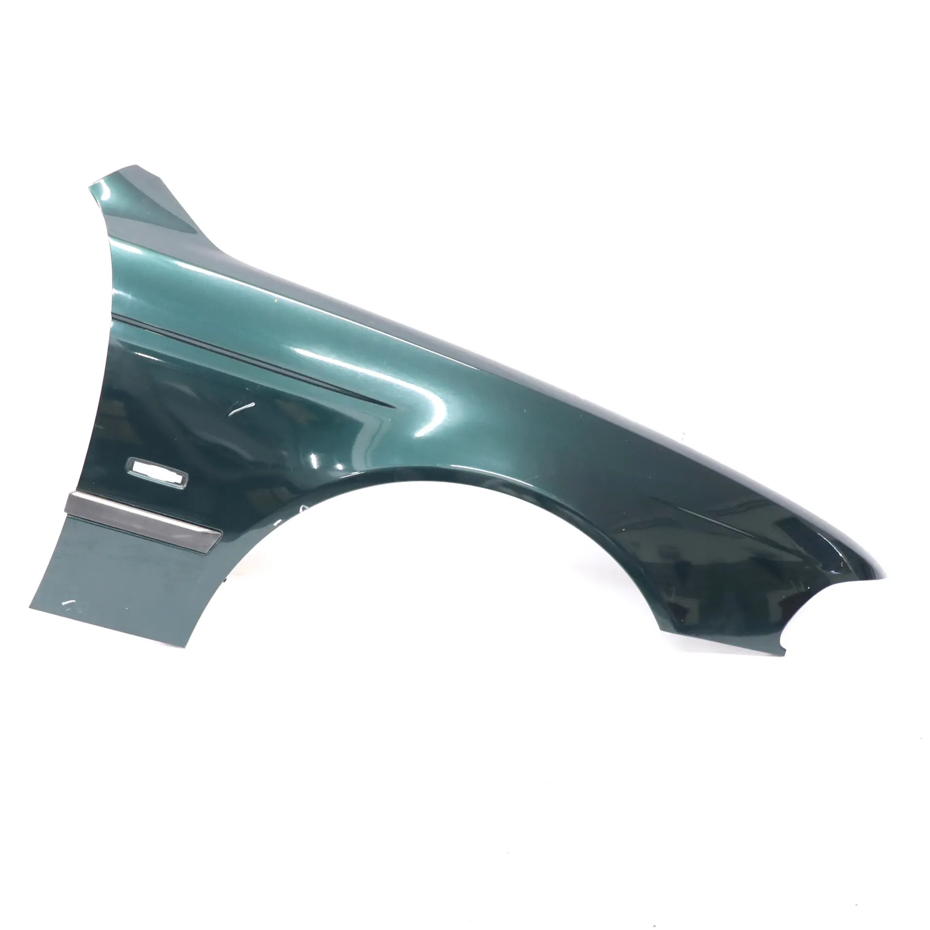 BMW E39 Front Right O/S Side Panel Fender Oxford Green Metallic - 430