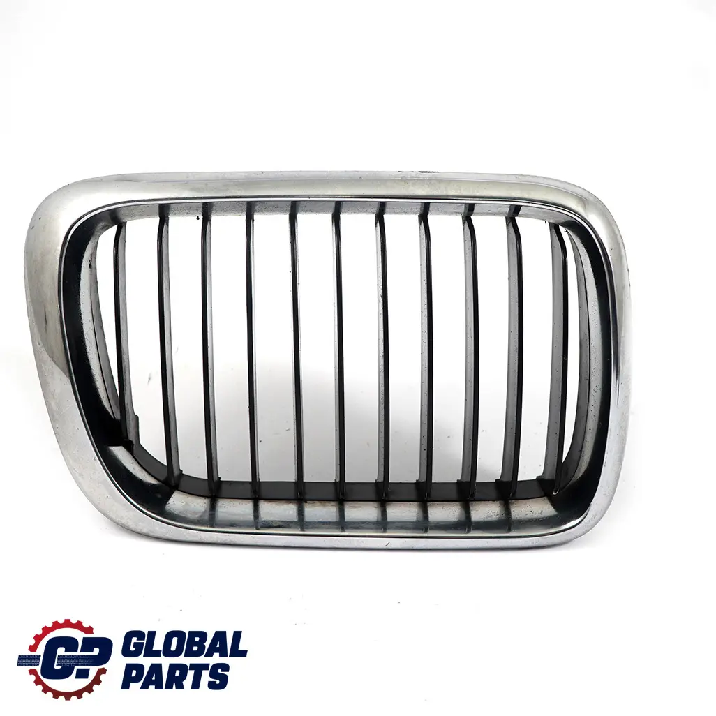 BMW 3 Series E36 Front Bumper Upper Radiator Grille Right O/S Chrome 8195092