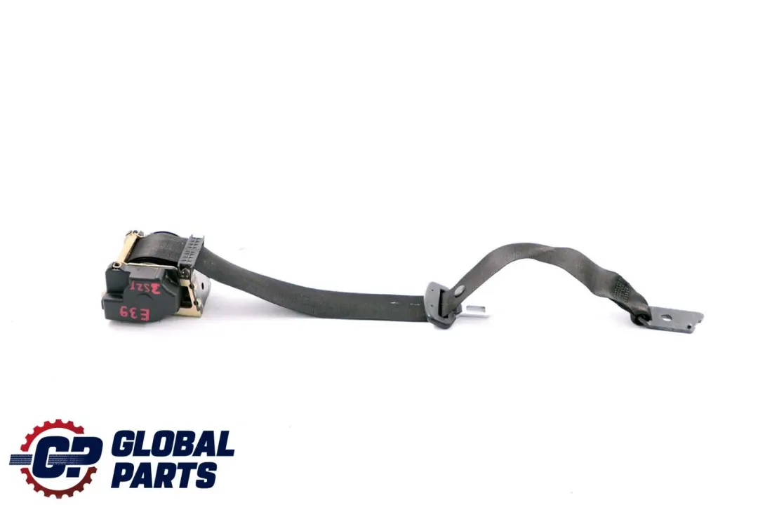 BMW 5 Series E39 Rear Left Right Middle N/O/S Seat Upper Belt Black 8198478