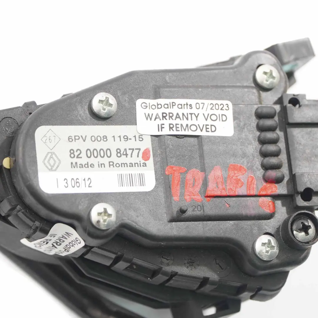 Renault Trafic II Gaspedal Aktuator Gas Potentiometer Einheit 8200008477