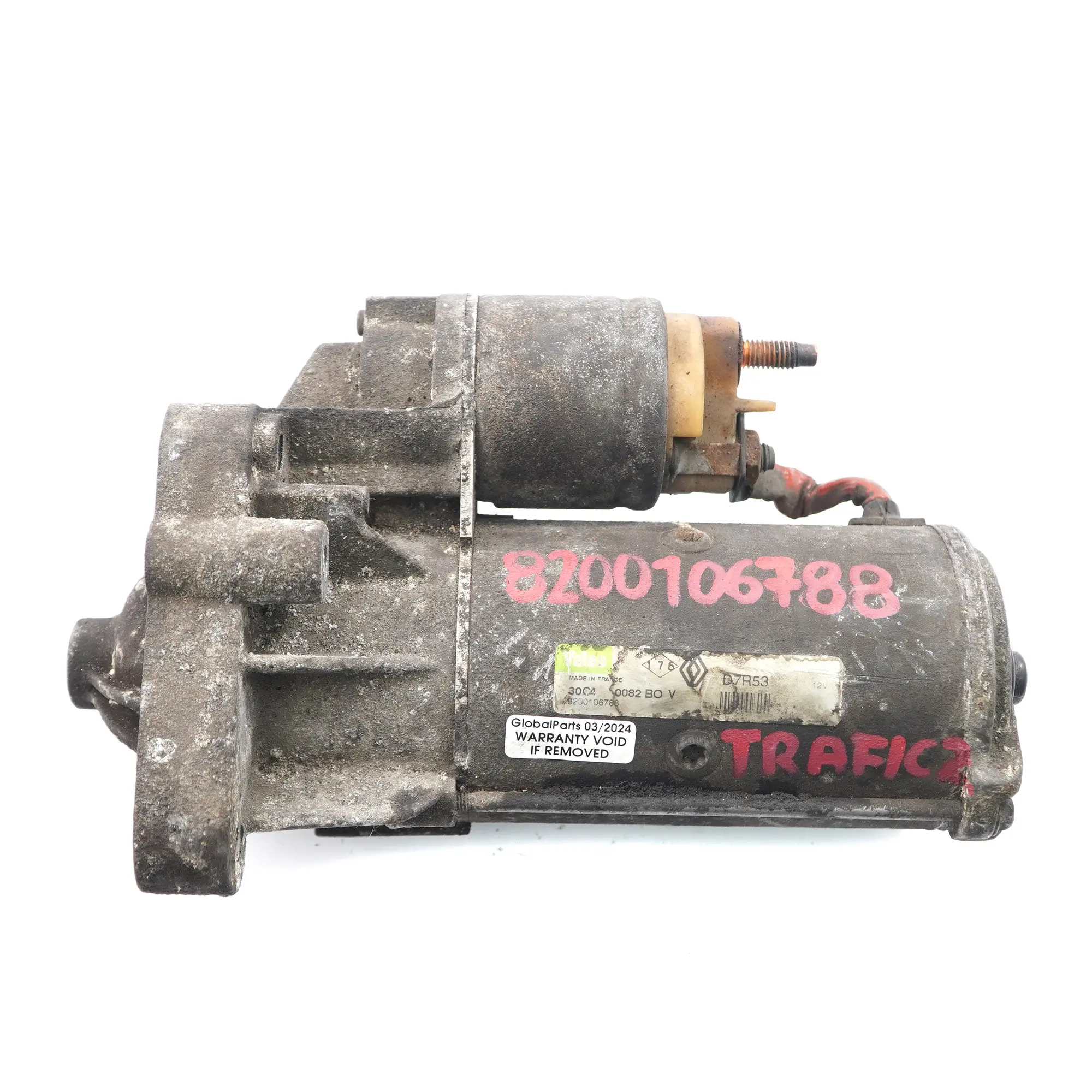 Starter Motor Renault Trafic II Opel Vivaro A  Diesel 2.5 dCi 8200106788