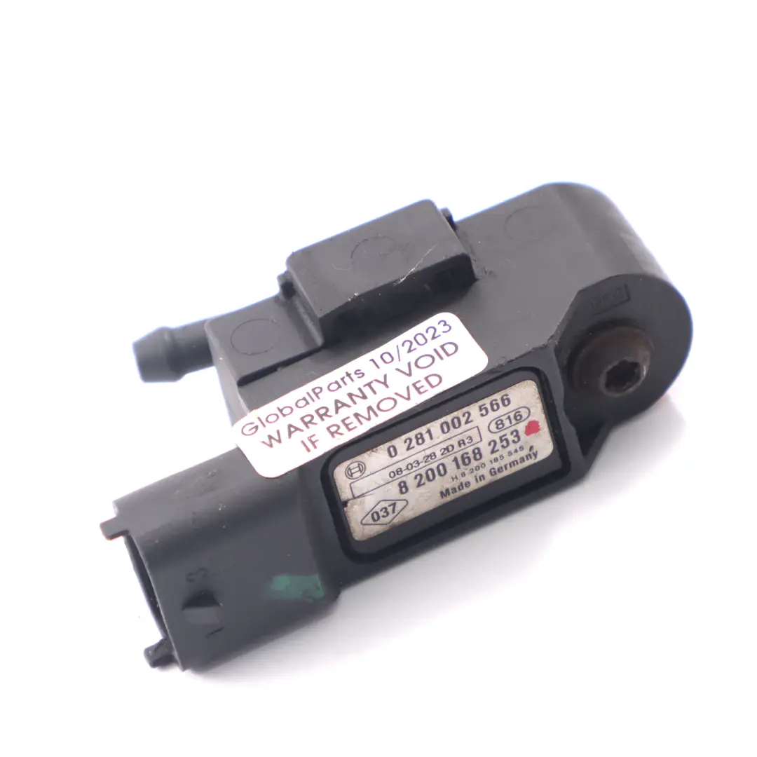 Nissan Qashqai Renault Master Trafic Vivaro MAP Sensor de presión 8200168253