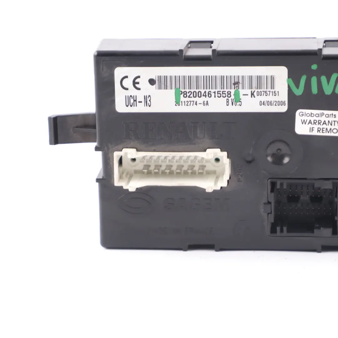 Renault Trafic 2 Vauxhall Vivaro A Body Control Module ECU 8200461558