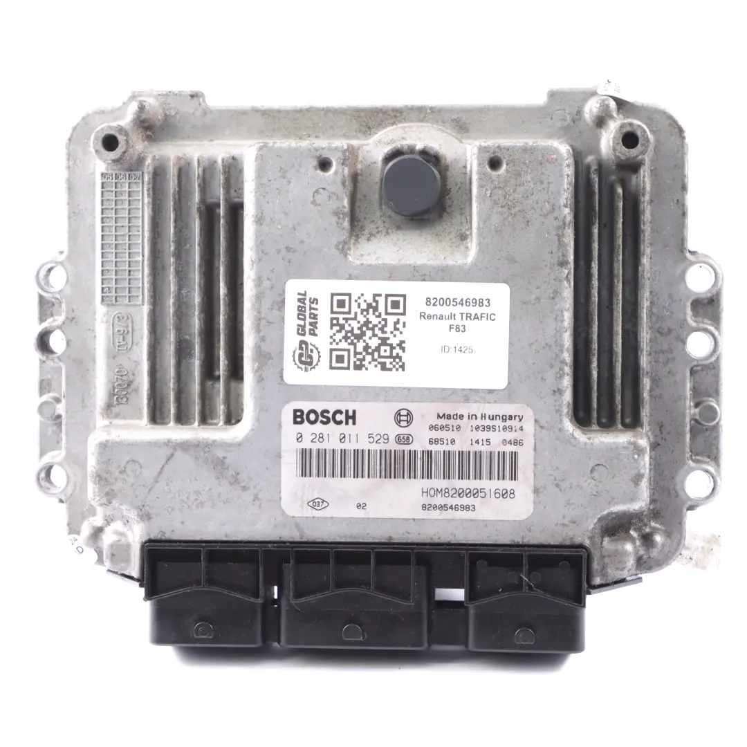 Renault Trafic F83 F9Q 760 Motorsteuerungsmodul ECU 8200546983 Schaltgetriebe