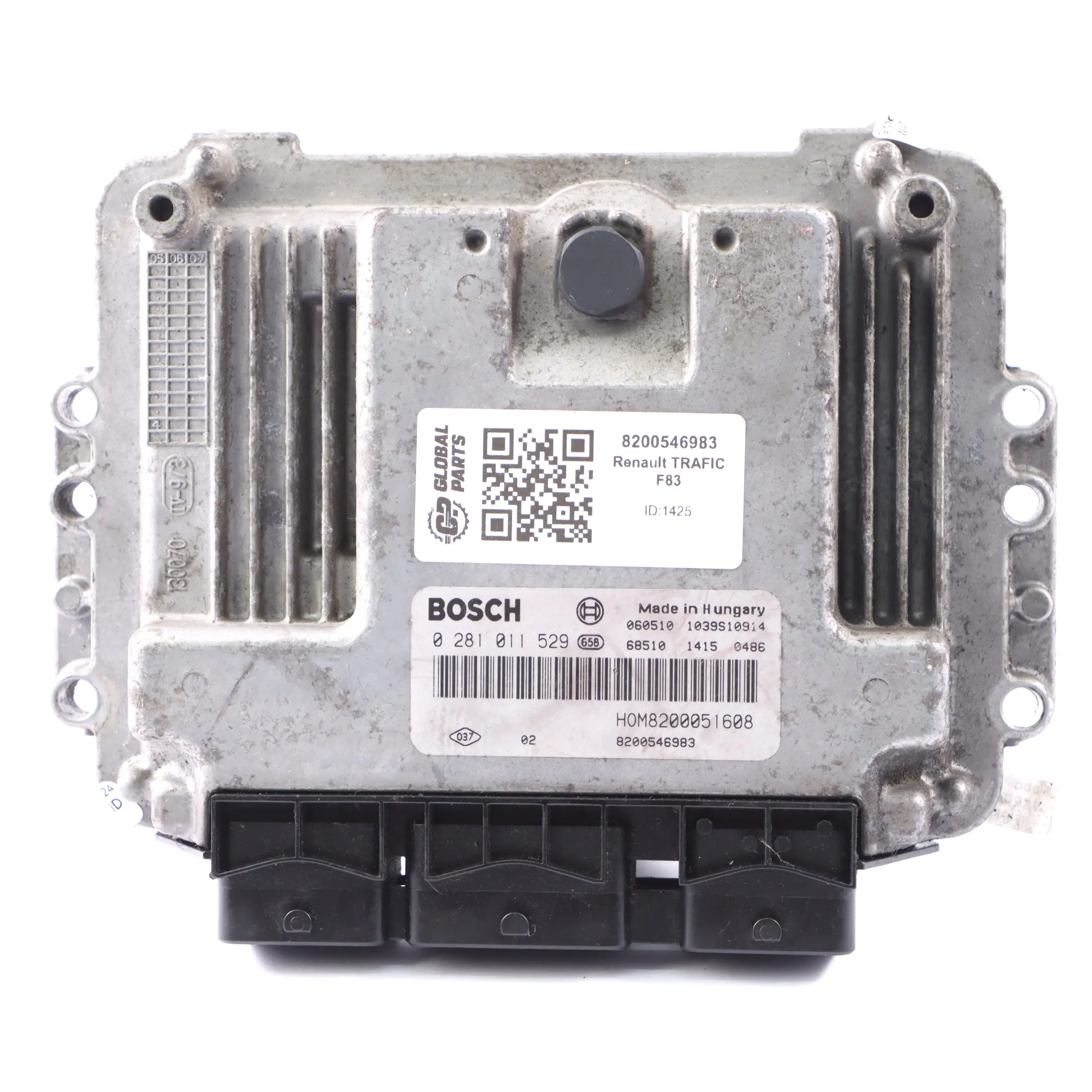 Renault Trafic F83 F9Q 760 Modulo di controllo motore ECU 8200546983 Manuale