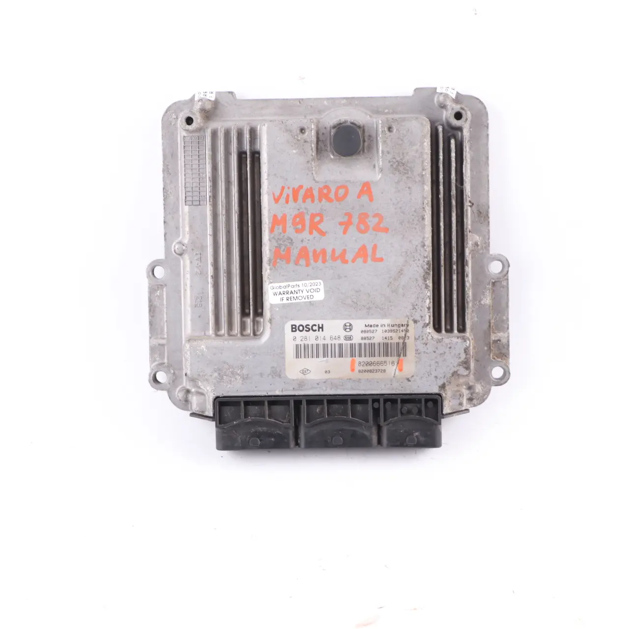 Renault Trafic 2 Vauxhall Vivaro M9R 782 2.0 Komputer Sterownik Silnika ECU