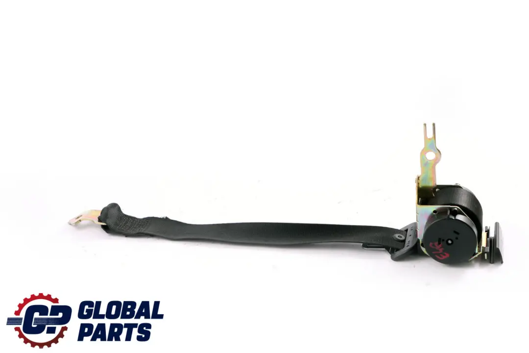 BMW 3 Series E46 Rear Center Upper Seat Belt Black 8202591