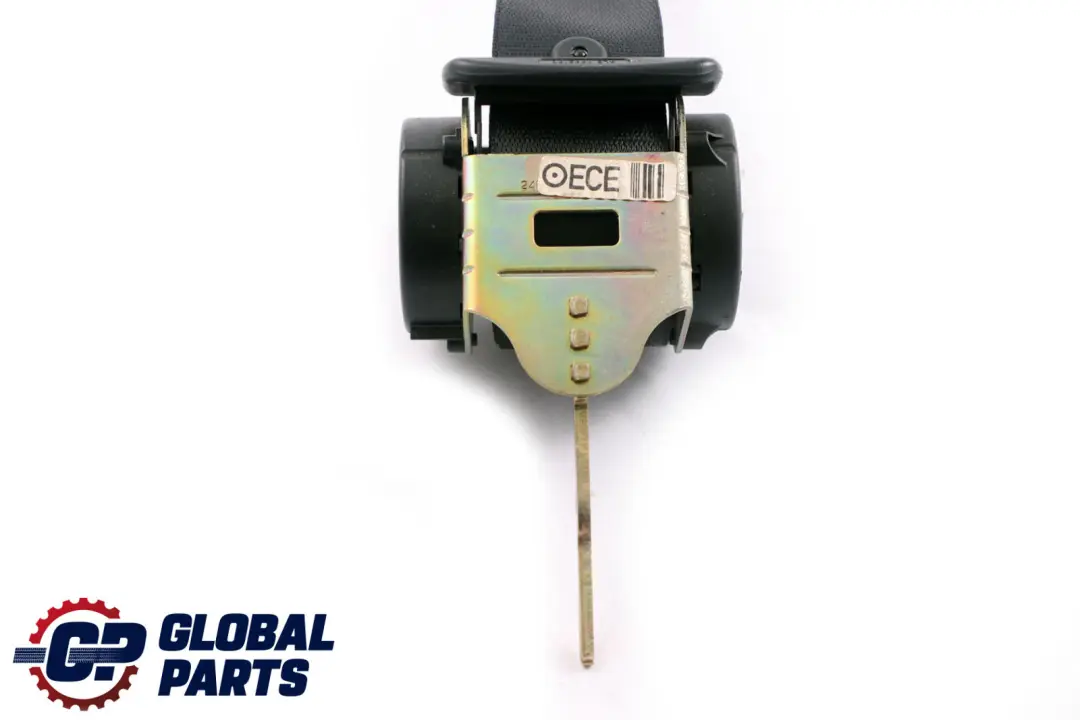 BMW 3 Series E46 Rear Center Upper Seat Belt Black 8202591