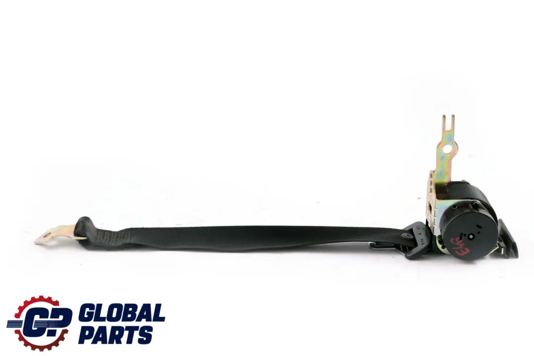 BMW 3 Series E46 Rear Center Upper Seat Belt Black 8202591
