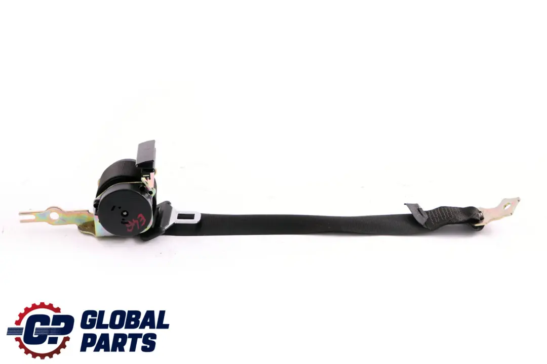 BMW 3 Series E46 Rear Center Upper Seat Belt Black 8202591