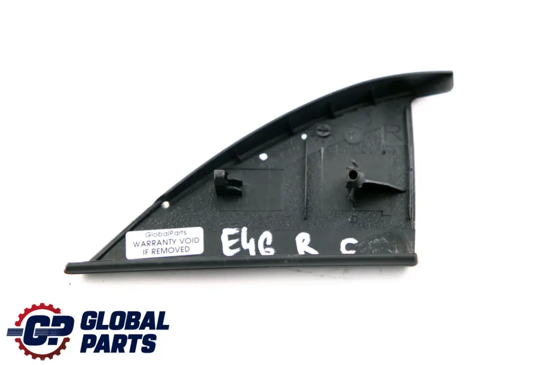 BMW 3 Series E46 Seal Inner Cover Mirror Wing Triangle Right O/S 8204176