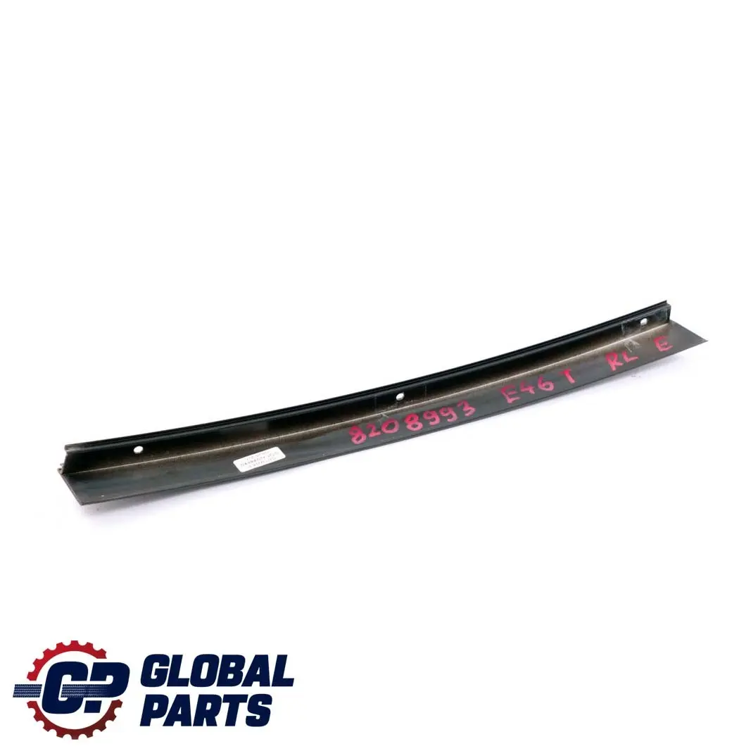 BMW E46 Touring Ventana C-Columna Acabado Negro Trasero Izquierdo 8208993