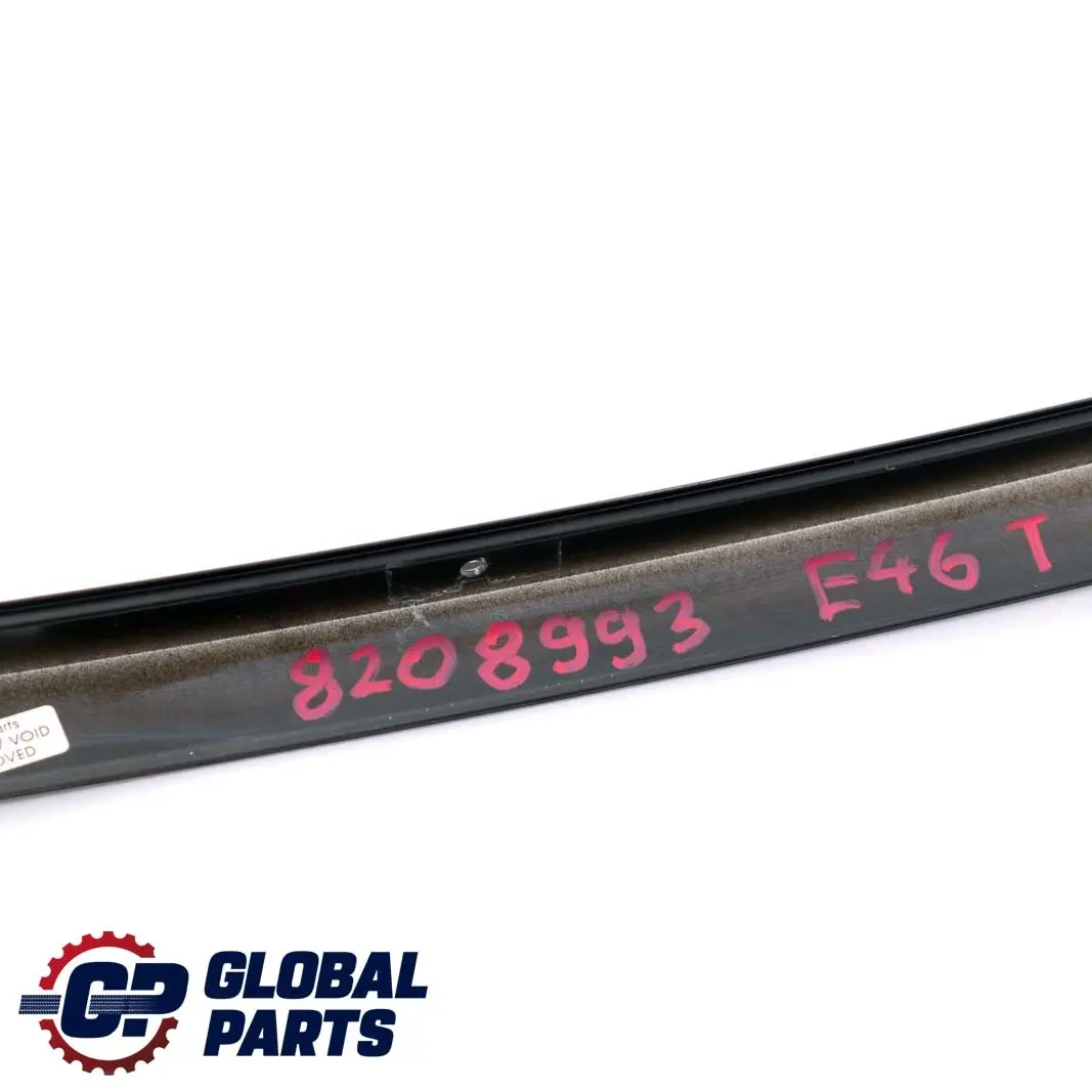 BMW E46 Touring Ventana C-Columna Acabado Negro Trasero Izquierdo 8208993