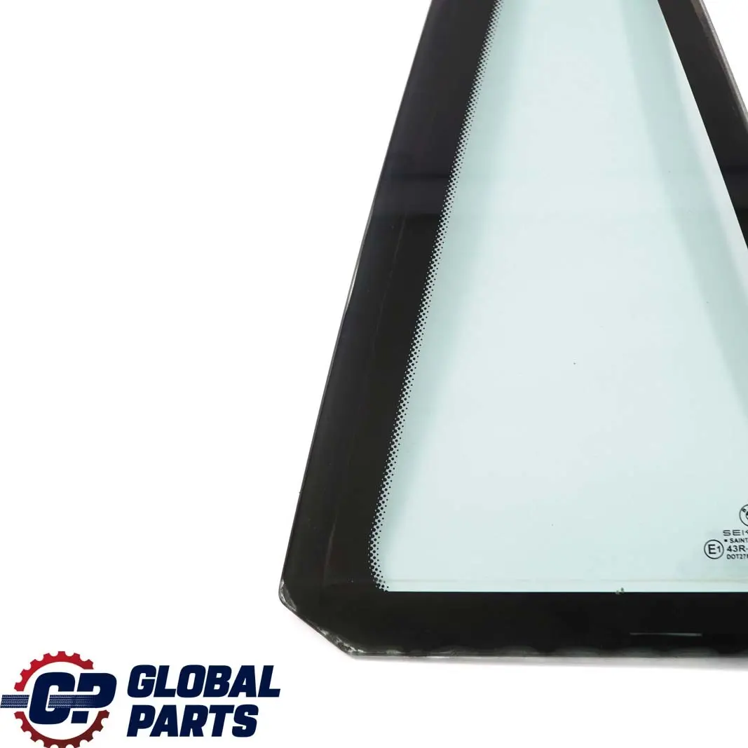BMW E46 Touring Side Fixed Window Glass Green Door Rear Right O/S AS2