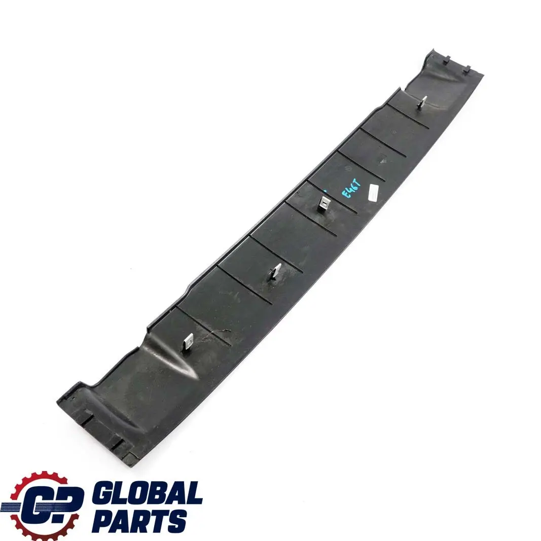 BMW E46 Touring Tailgate Upper Cover Trim Trunk Lid Black 8218785