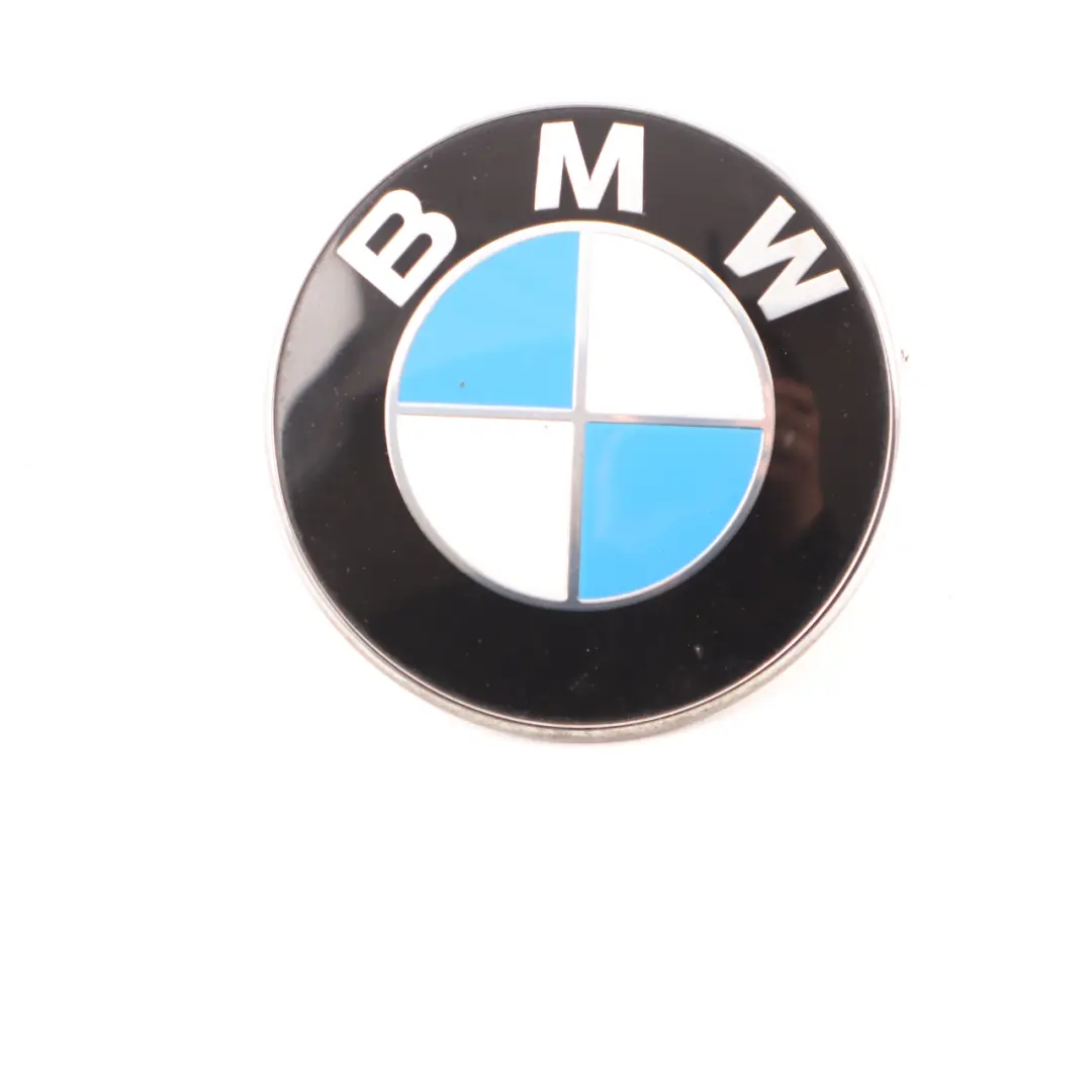 BMW E46 E90 F30 F31 Placa Bota Insignia Logo Emblema Trasero 74mm 8219237