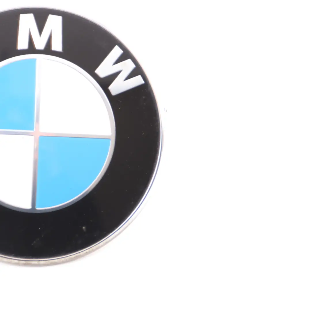 BMW E46 E90 F30 F31 Placa Bota Insignia Logo Emblema Trasero 74mm 8219237