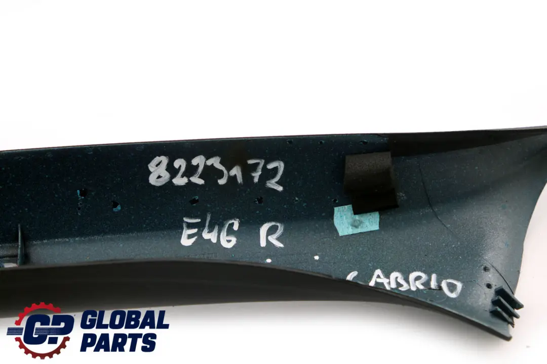 BMW 3 Series E46 Cabrio Interior Body Trim Panel Cover Right O/S 8223172