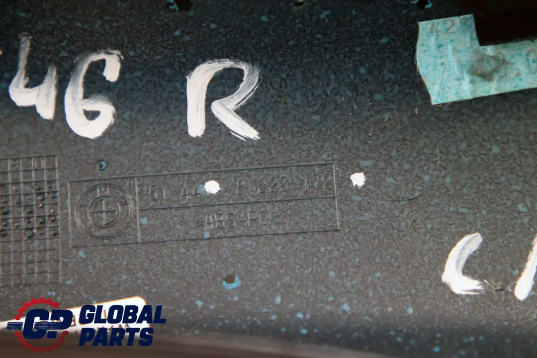 BMW 3 Series E46 Cabrio Interior Body Trim Panel Cover Right O/S 8223172