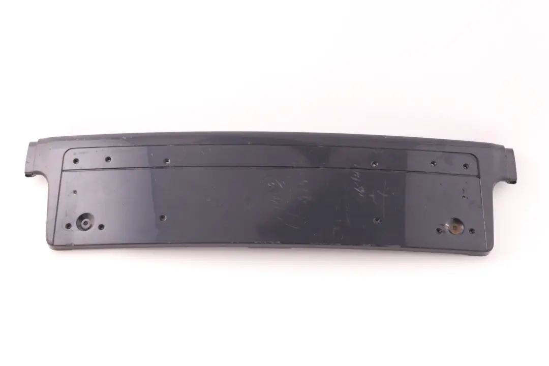 BMW 7 Series E65 E66 Front Bumper Licence Plate Base Orientblau Blue 8223229