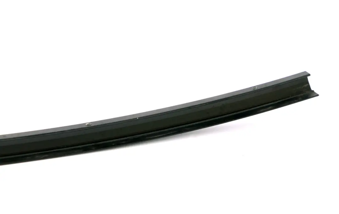 BMW 7 Series E65 E66 Rear Left N/S Window Guide Web Cover Trim Black