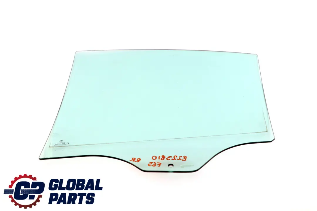 BMW 7 er E65 E66 Seitenscheibe Grün Tür Hinten Rechts AS2 8223810 51358223810