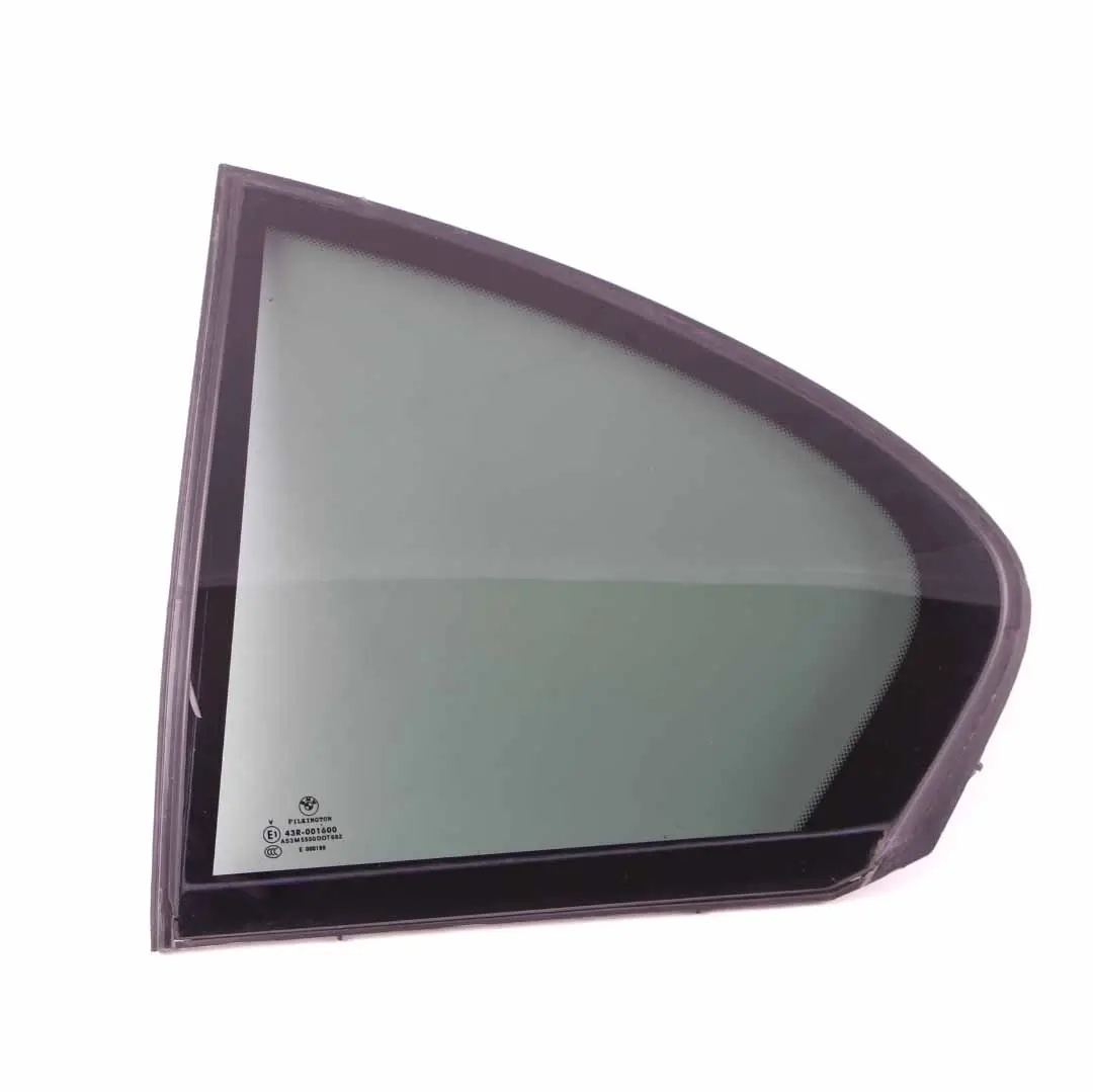 BMW 7 Series E65 E66 Side Window Glass Green Rear Left N/S AS2