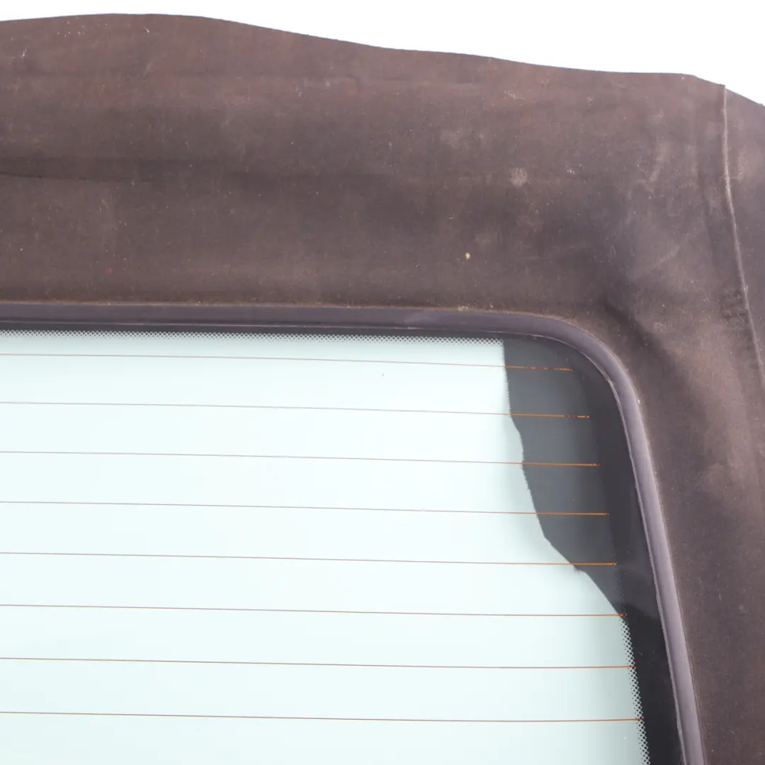 BMW E46 Convertible Cabrio Rear Window Folding Top Glass Glazing AS2