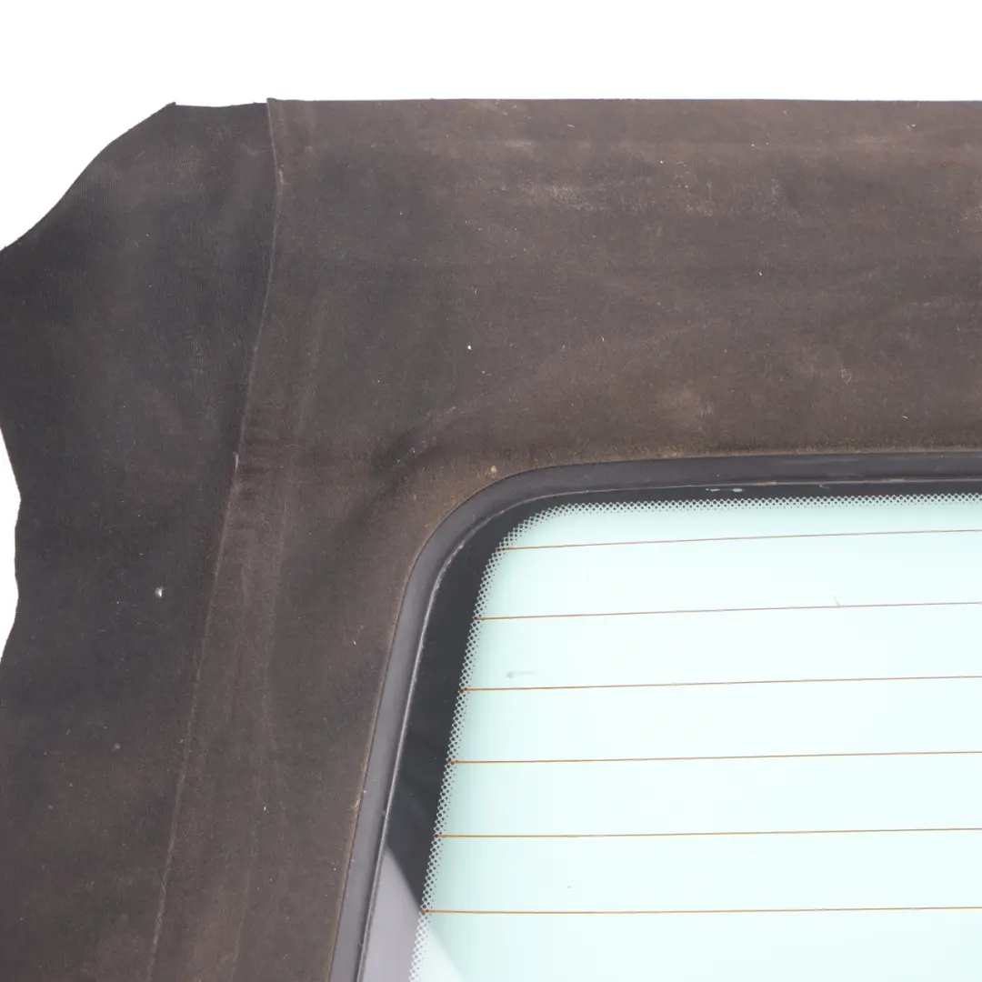 BMW E46 Convertible Cabrio Rear Window Folding Top Glass Glazing AS2