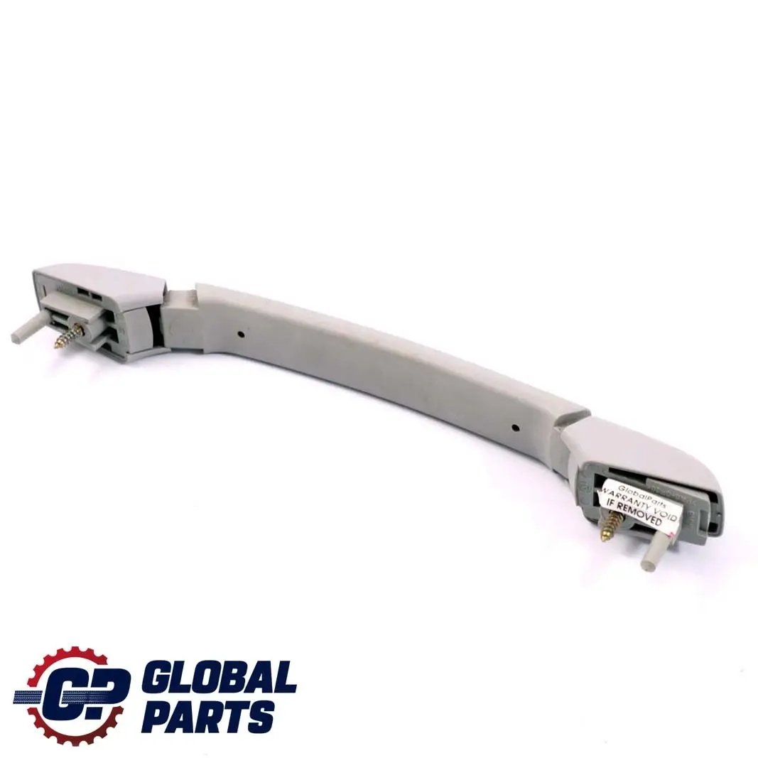 BMW E46 Asidero Techo ITS Delantero Izquierdo Derecho Gris Claro 8231322