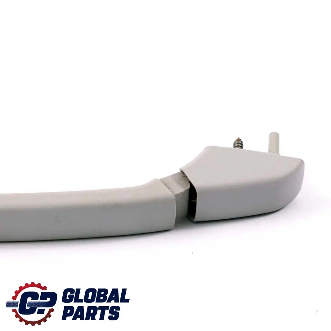 BMW E46 Asidero Techo ITS Delantero Izquierdo Derecho Gris Claro 8231322