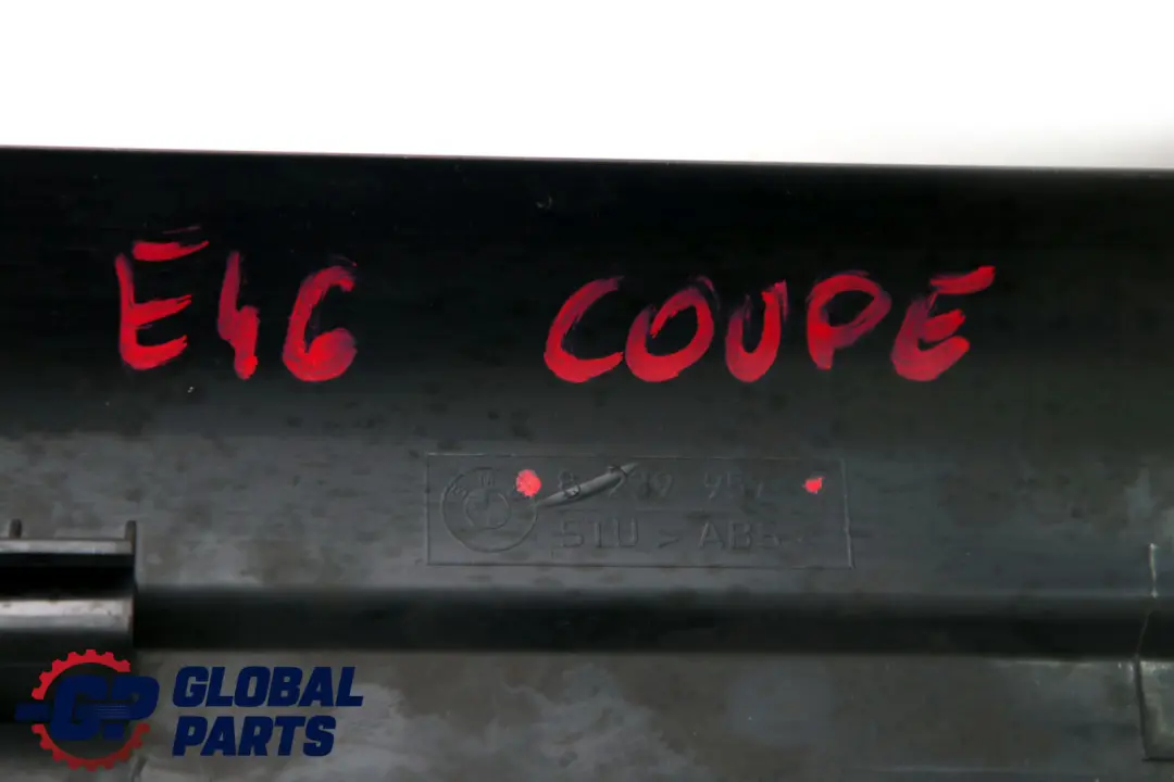 BMW 3 Series E46 Coupé Cover Strip Entrance Interior Left Black N/S 8239957