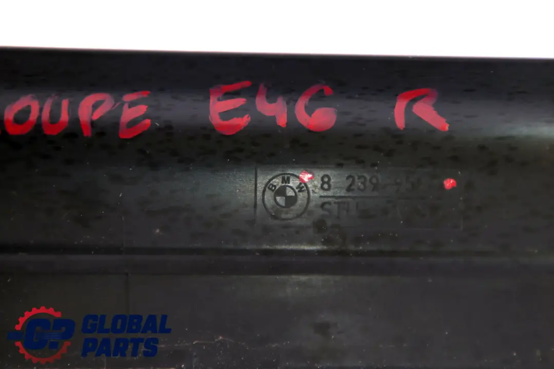 BMW 3 er E46 Coupé Abdeckleiste Einstieg Innen Rechts Schwarz 8239960