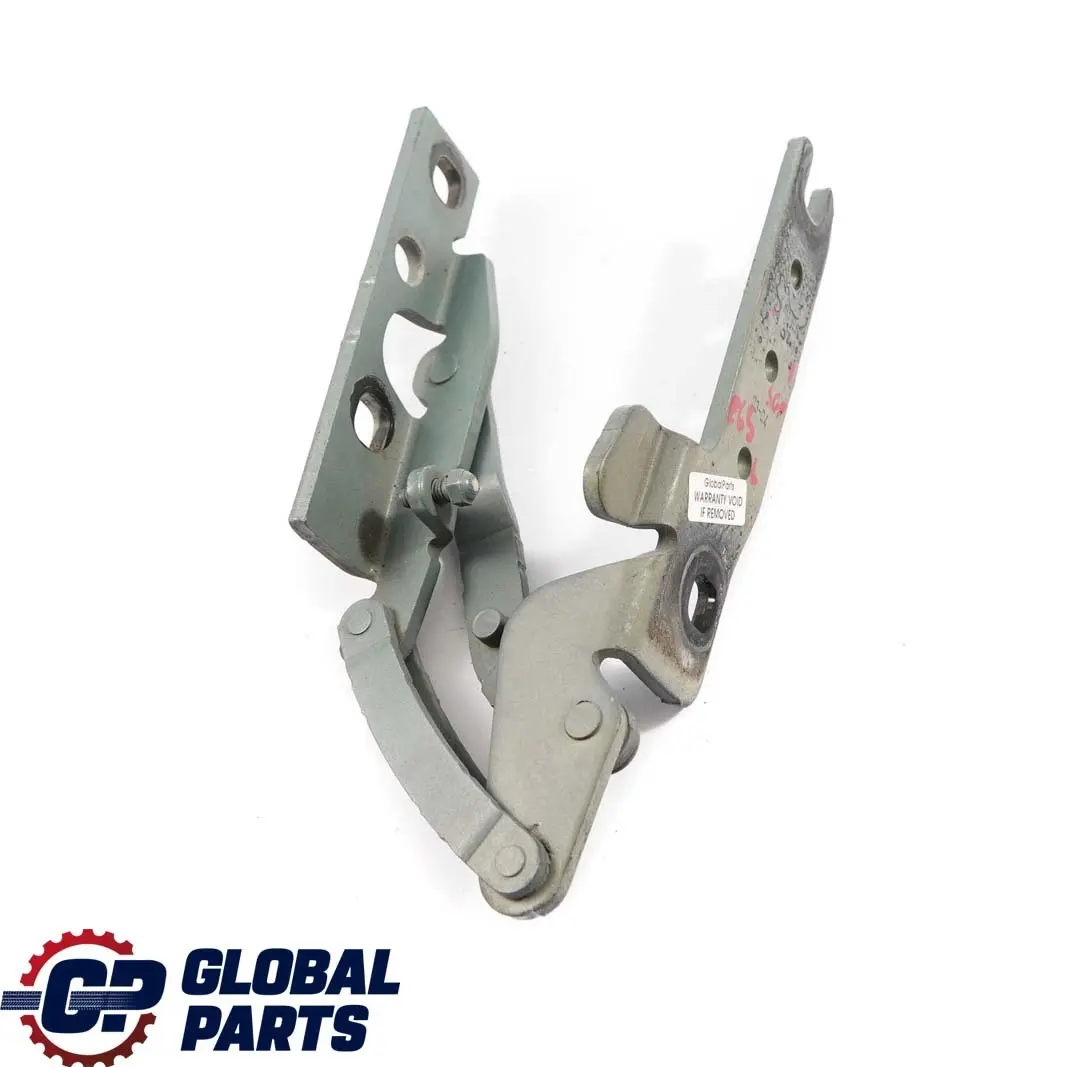 BMW E65 E66 Izquierda Motor Capo Bisagra Schiefergruen Verde Pizarra 449