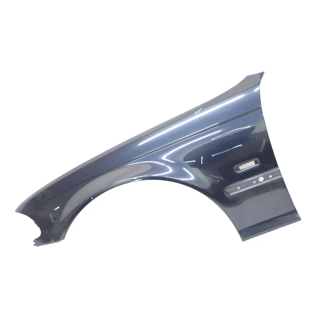 BMW E46 Delantero Izquierdo Panel Lateral Guardabarros Wing Orienblau Azul 317