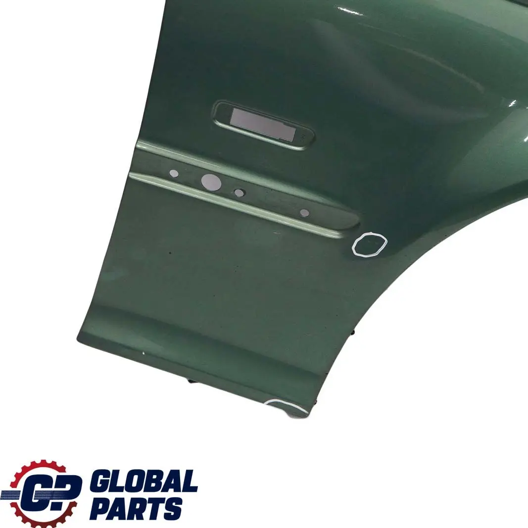 BMW 3 E46 Front Right O/S Side Panel Fender Wing Meergruen Sea Green - 393